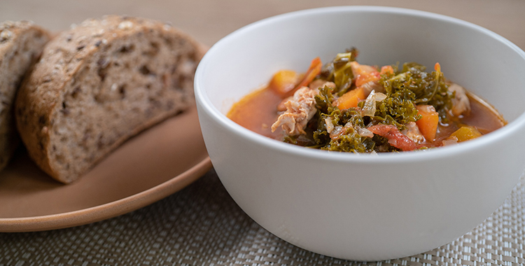 Chicken & Kale Soup Recipe | Healthy Soup Recipes NZ - Heart Foundation