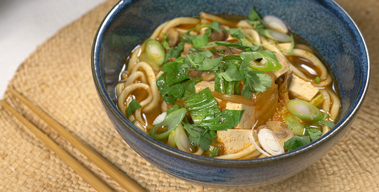 Kimchi Noodle Soup Recipe | Healthy Soups - Heart Foundation