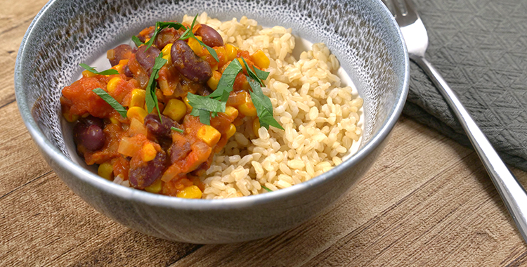 Mild Vegetarian Chilli Beans Recipe Heart Foundation