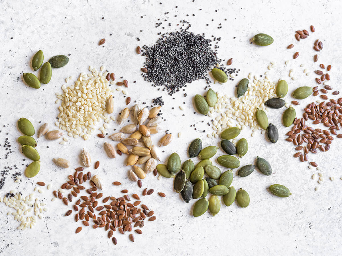 Seven ways to eat more seeds - Heart Foundation